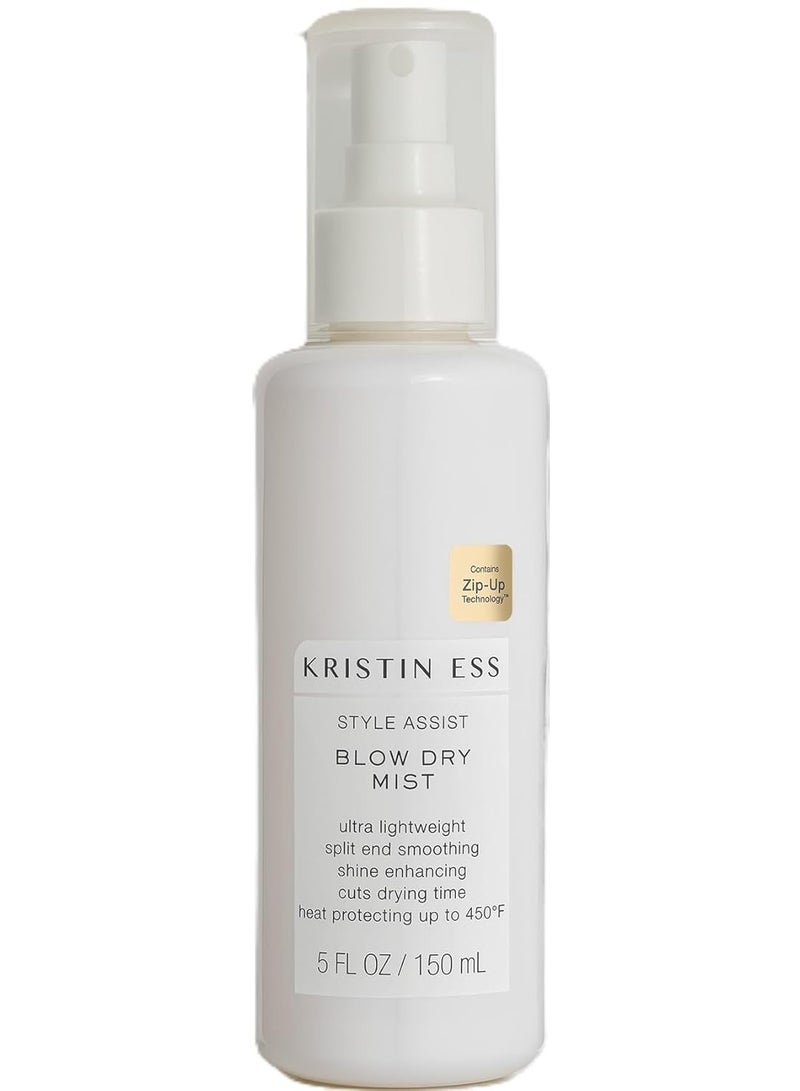 Kristin Ess Kristin Ess Hydrating Heat Protection Spray for Hair - Blow Dry Frizz Control + Shine Enhancing -Anti Humidity Thermal Heat Protectant Spray - Repair + Protect Hair Up to 450 Degrees - Pear Fragrance - Image 1
