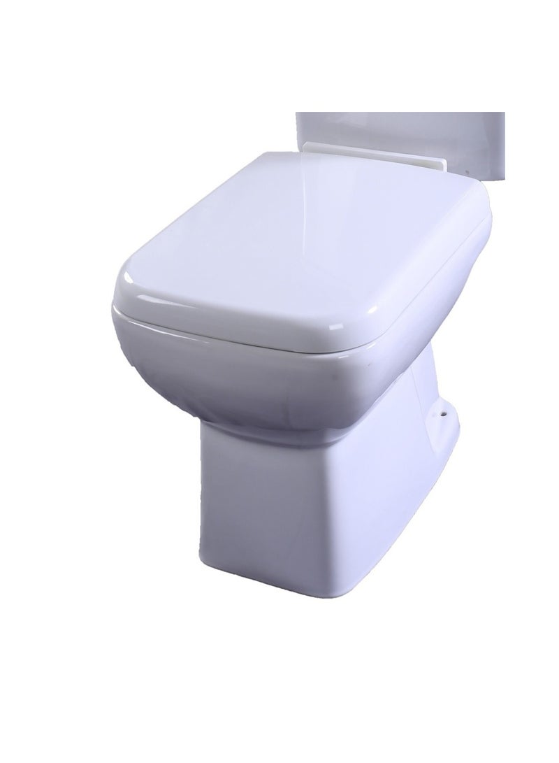 100% Professional choice white toilet seat cover, one size, large - Image 1