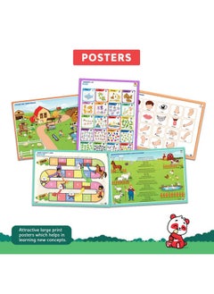 ClassMonitor ClassMonitor Nursery Learning Kit with 300+ Activities Worksheets for Kids Preschool Learning Educational Kits Includes Rhymes, Numbers, ABCD for Kids Age 2.5-3.5 Years  - Image 4