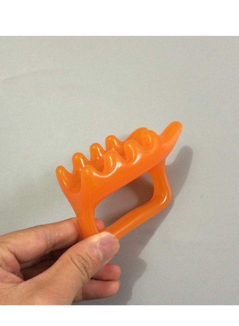 NIBEMINENT Fascia Massage Tool Cellulite Massager New Shape Neck Shoulder Back Resin Body for Back, Legs - Image 5