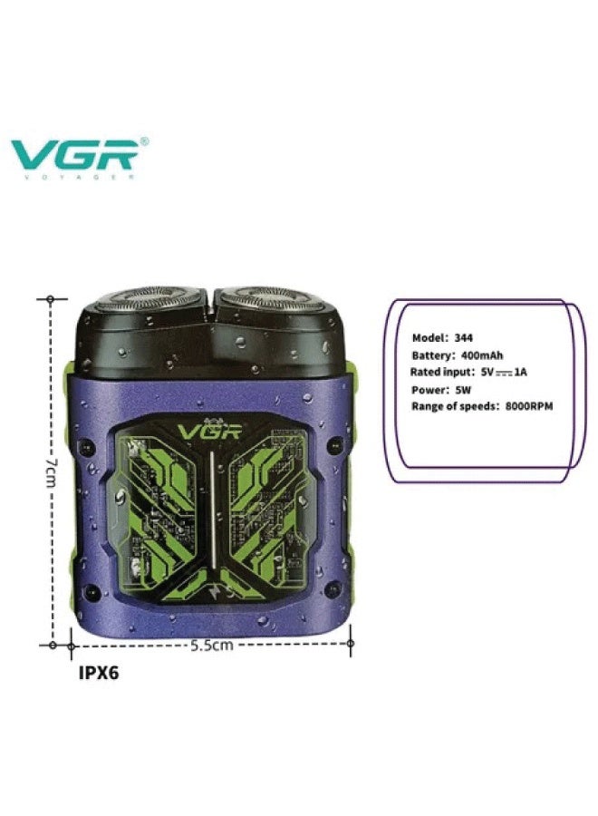 VGR V-344 Professional Hair Trimmer multicolour - Image 3
