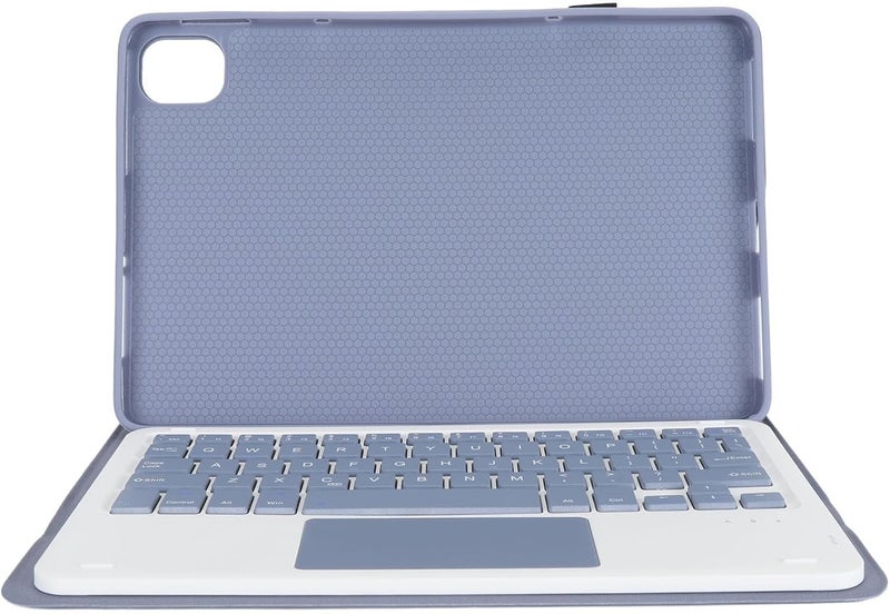 HEEPDD Keyboard Case for Pad 5 Slim Lightweight Wireless with Detachable Keyboard, Wireless with Detachable, Ideal for Typing and Watching Videos for Home and Business Use (Purple) - Image 1
