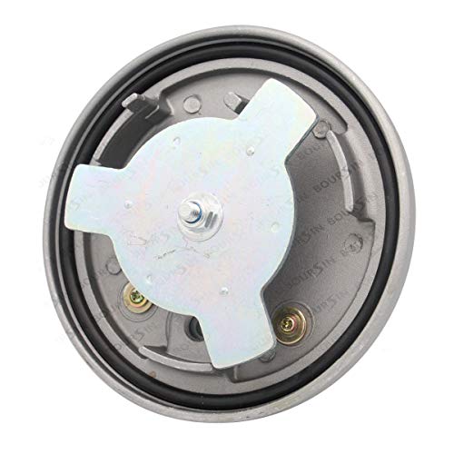 Boursin 7X7700 Locking Fuel Cap For Caterpillar CAT Excavator 515 525B 525C 535B 535C M312 M313 M315 E320B E312C E314C E313C E321D Dozer D3C D6R D5C D6D D6K D7G Loader 931B 950 966 Gray - Image 3