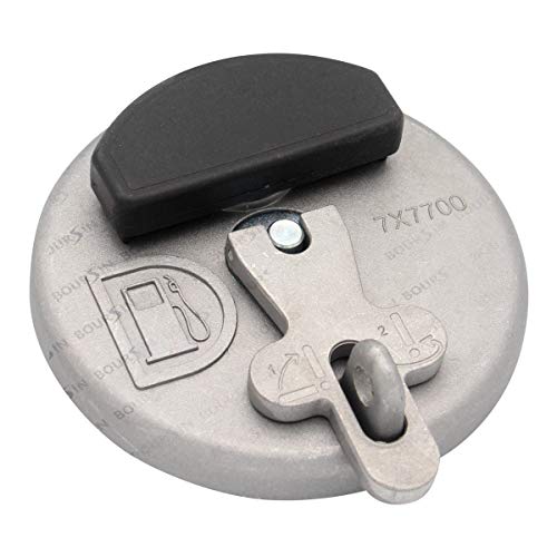 Boursin 7X7700 Locking Fuel Cap For Caterpillar CAT Excavator 515 525B 525C 535B 535C M312 M313 M315 E320B E312C E314C E313C E321D Dozer D3C D6R D5C D6D D6K D7G Loader 931B 950 966 Gray - Image 2