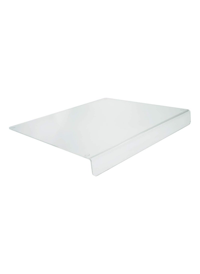 Generic Premium Clear Acrylic Counter Top Cutting Board 15 x 15 Inches Available w 2 Inch Lip (15 x 15)  - Image 1