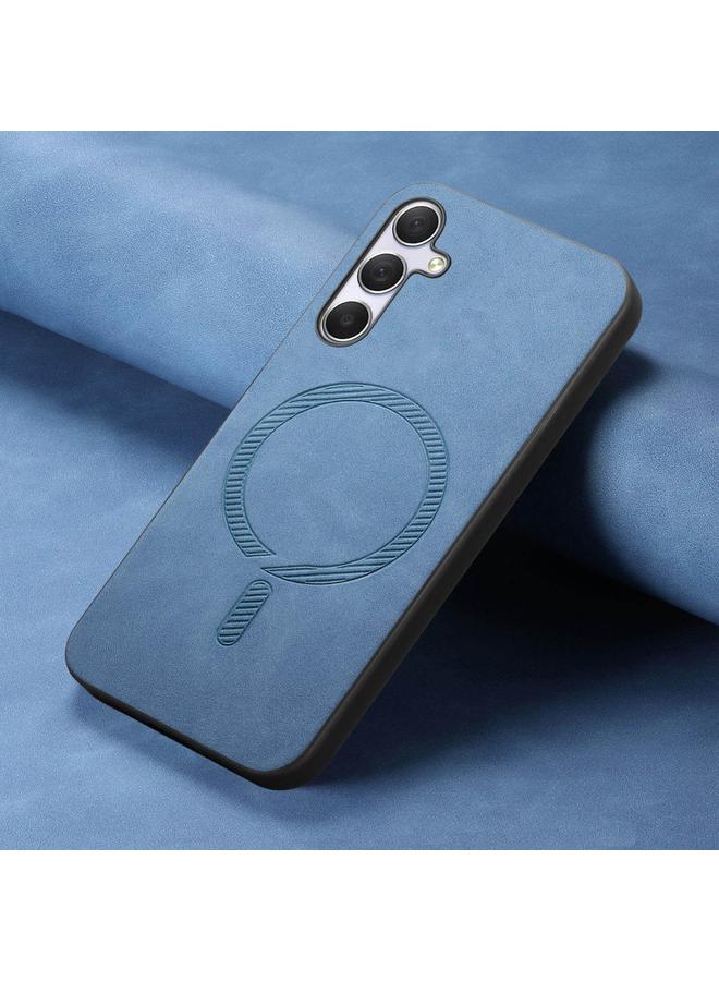 S-TOP Case For Samsung Galaxy M54 / F54 5G Solid Color Retro Magsafe PU Back Cover Phone Case - Image 4