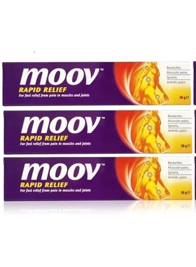 كريم موف لتسكين الآلام السريع - عبوة من 3 قطع (50 غرام)