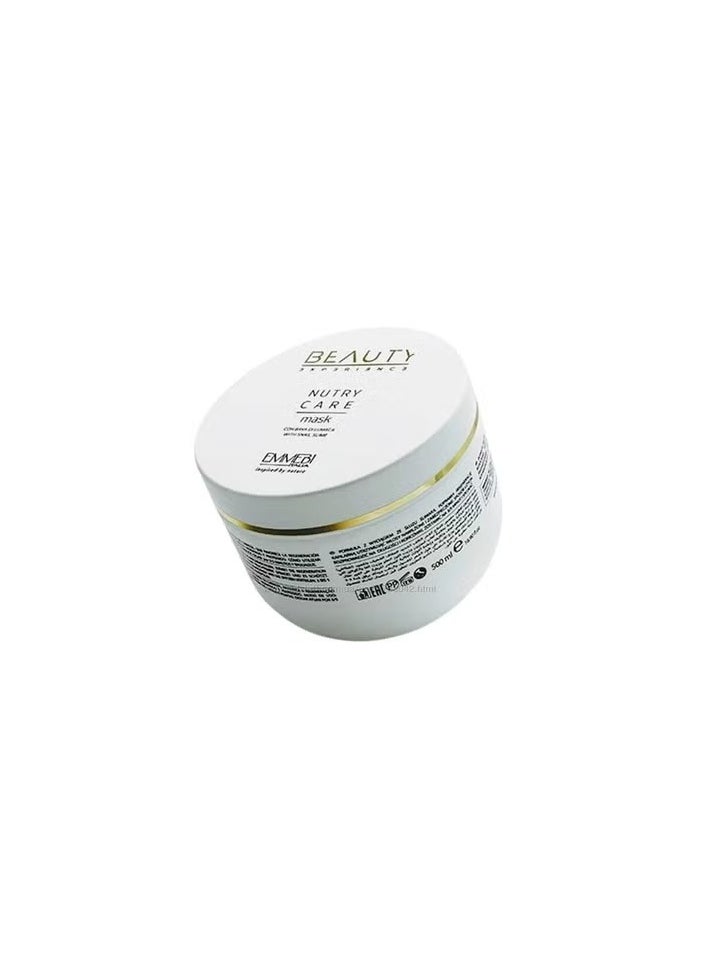 EMMEBI ITALIA Snail Mask to Repair Damaged  Very Dry  Weak and Stressed Hair  500 ml  - Image 3
