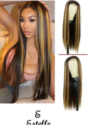 Straight Long Mixcolor 4/27