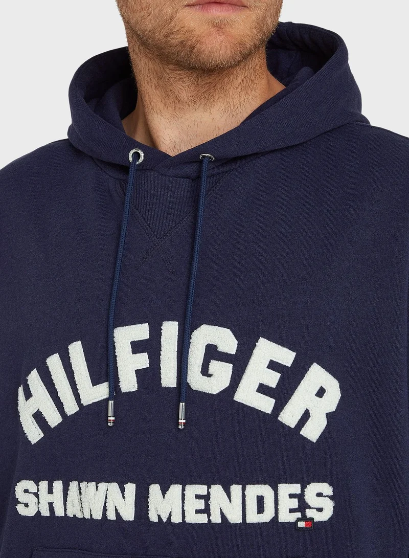 TOMMY HILFIGER Casual Logo Printed Hoodie