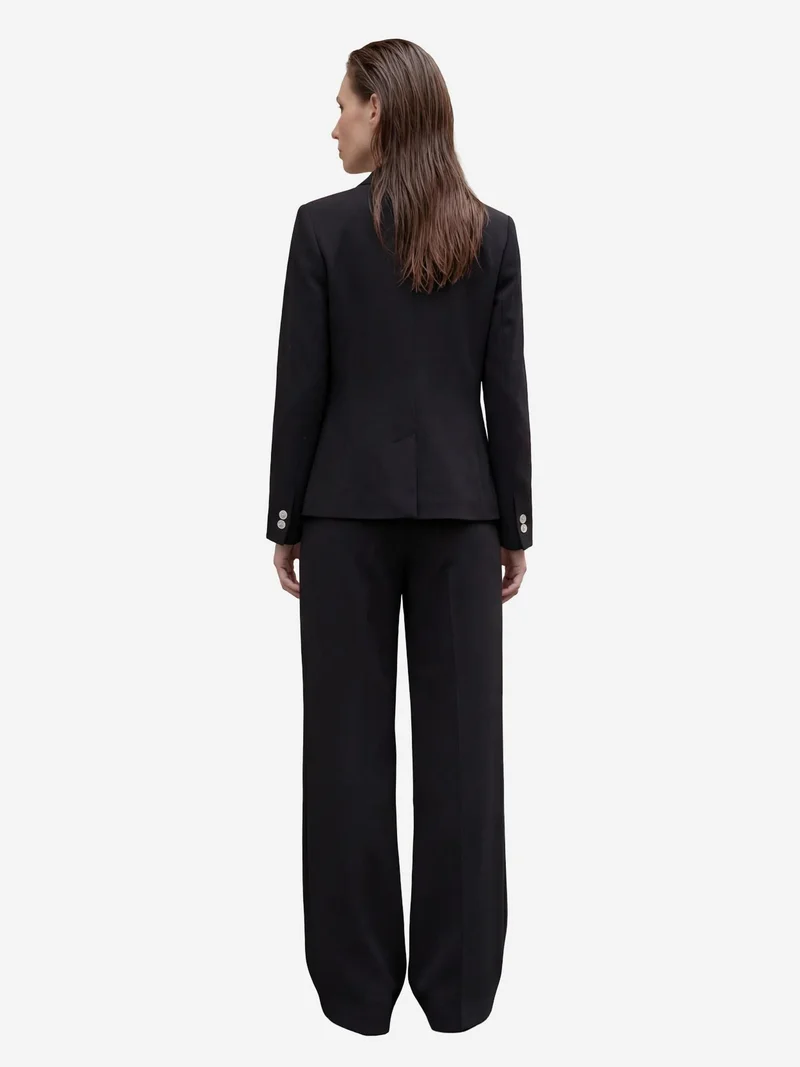My Fashion Black MY FASHION Classic Buttoned Blazer for Women | Best Price UAE