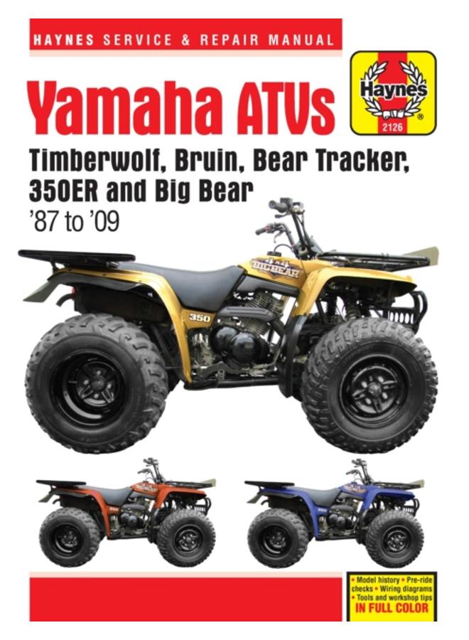 Yamaha ATVs (87 - 09) Haynes Repair Manual : 1987 to 2009