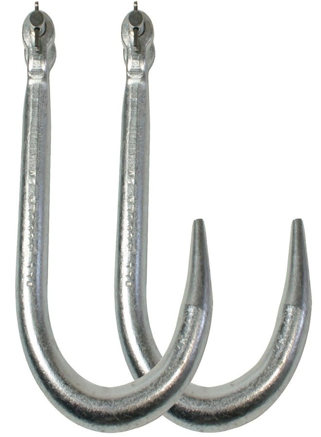 VULCAN Grade 43 Clevis Tow Hook - 8 Inch - 2 Pack - 3,000 Pound Safe Working Load - Image 2