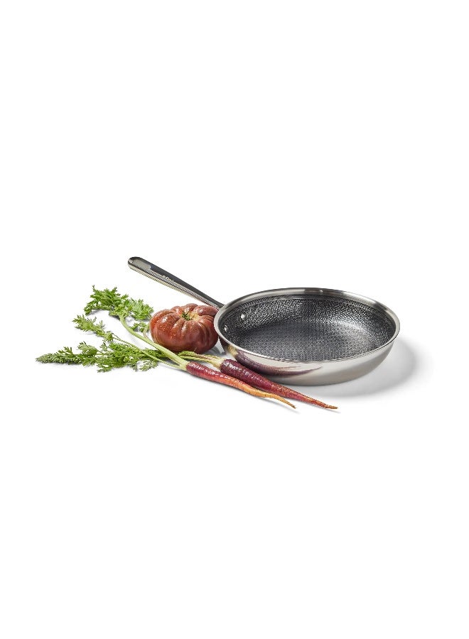 T-fal HybridMesh Stainless Steel, 10.5 inch Frypan E5260564 - Image 2
