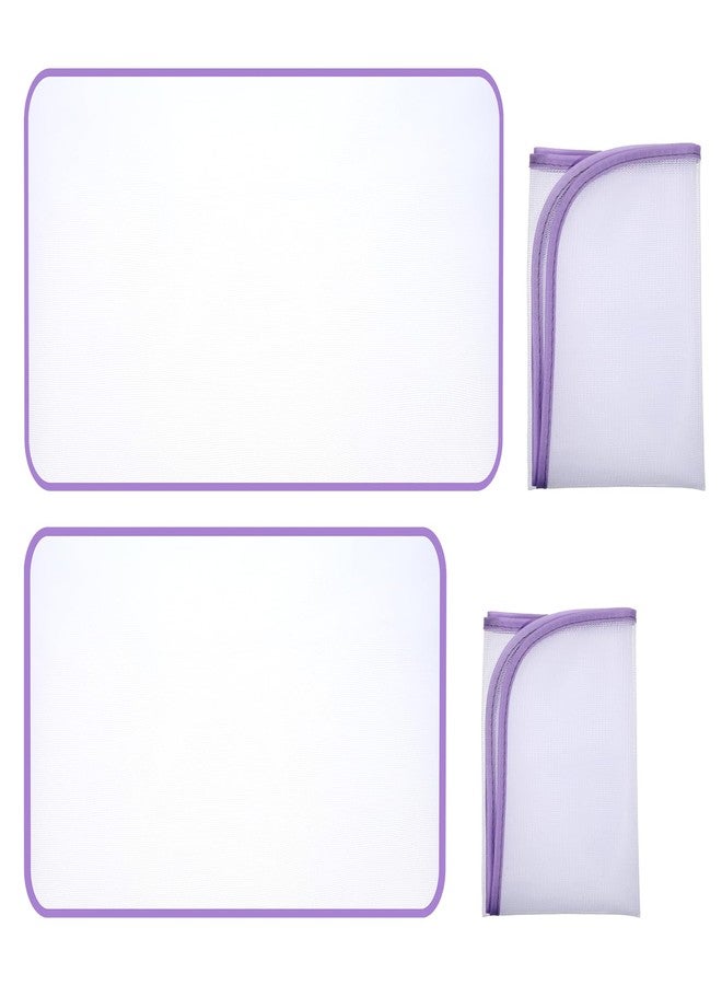 Molain 4 Pack Protective Ironing Pressing Pad, Cloth Scorch-Saving Ironing Protector Insulation Pad, Scorch Saving Pressing Cloth for Sewing and Ironing Fabric Protector Tool - Image 1
