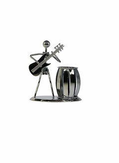 Excefore Guitar Pen Holder Creative Desktop Accessories Multipurpose Metal Desk Pencil Holder For Gifts, Kids, Students, and Office Stationary  - Image 1