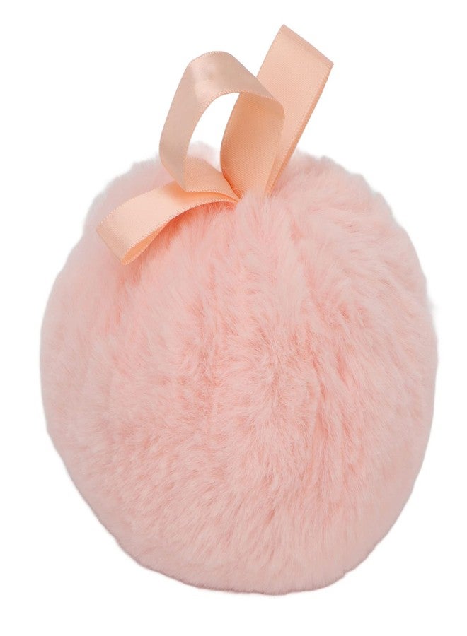 Sonew Large Powder Puff, Soft Makeup Puff Ball Round Body Powder Pufff with Ribbon Handle for Face and Body Makeup - Image 1
