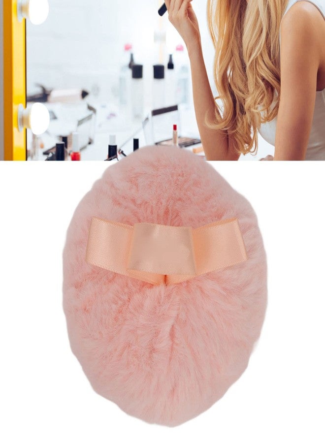 Sonew Large Powder Puff, Soft Makeup Puff Ball Round Body Powder Pufff with Ribbon Handle for Face and Body Makeup - Image 4