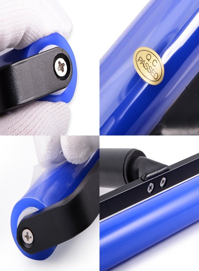 EHDIS Glue Silicone Rubber Pasting Tacky Soft Roller Vinyl Record Cleaner Squeegee Wheel Anti-Static Sticky Dust Collection for Film Application Craft Project Industry Ink Tools 12-inch - Image 5