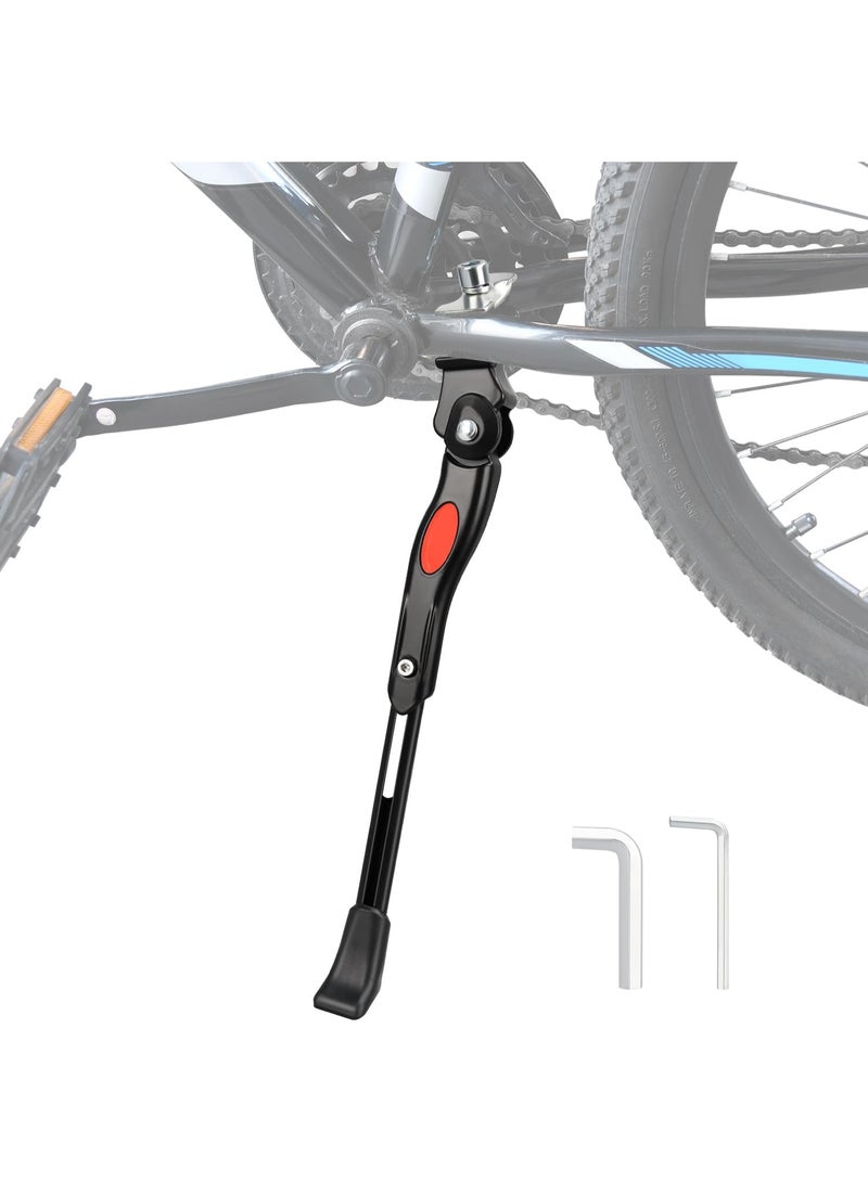 Adjustable Kickstands for 16-28in Wheels, Pack of 1 (Black, 22-28in) - Image 1