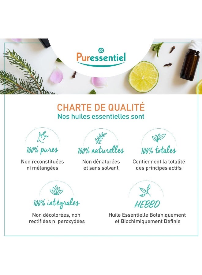 Puressentiel Rest & Relax Essential Oil Blend for Diffuser 30ml | Calming Aromatherapy Oils for Relaxation, Stress Relief & Better Sleep, 1.01 fl oz - Image 3