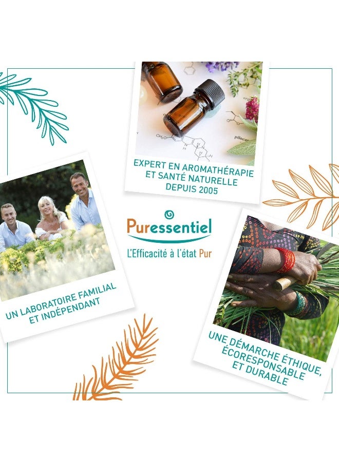 Puressentiel Rest & Relax Essential Oil Blend for Diffuser 30ml | Calming Aromatherapy Oils for Relaxation, Stress Relief & Better Sleep, 1.01 fl oz - Image 5