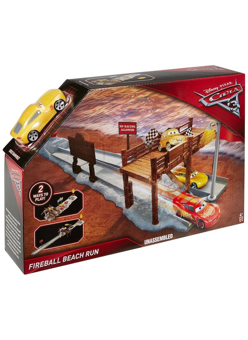 Mattel Toys Disney Pixar Cars 3 - Fireball Beach Run - Playset  - Image 3