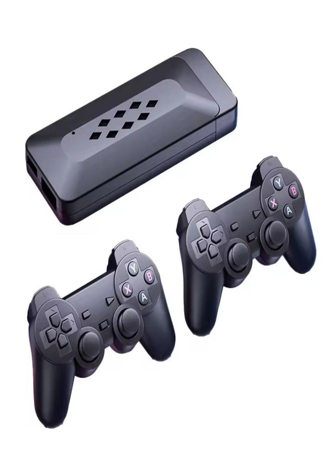 Playtastic M33 Game Stick 37000+ INBUILT Games Retro Classic 3D 4K Full HD with 2 Wireless Gamepad Plug & Play Video Game 128GB - Image 1