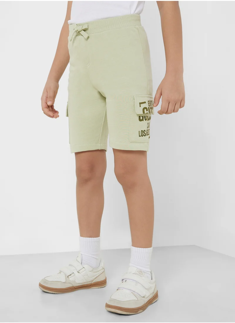 GUESS Infant Logo T-Shirt & Shorts Set