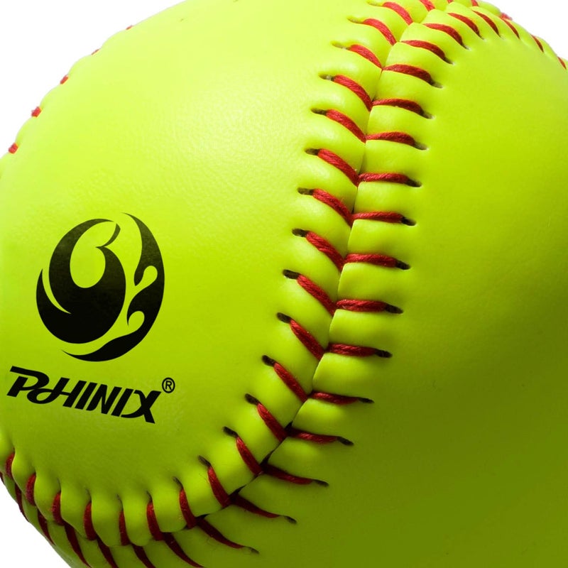 PHINIX 11 Inch Fast Pitch Softballs Cork Core for Practice, Competitions (one Dozen PXS1114) - Image 5