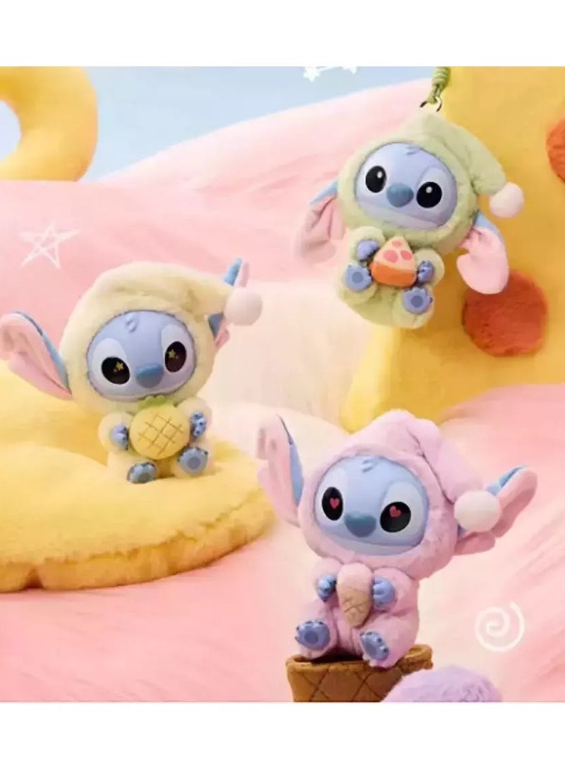 ستيتش عبوة مزدوجة من لعبة ستيتش المحشوة "تناول شيئًا قبل النوم" في صندوق مفاجأة أعمى قابلة للتجميع - Image 4