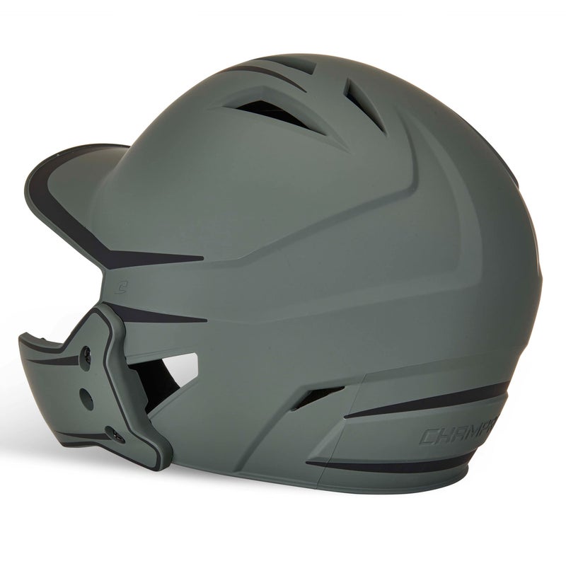 Champro Mens Legend Plus Hx Batting Helmet  Graphite  Black  Medium Us - Image 2