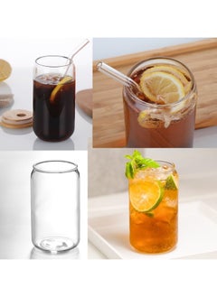 Drinking Glasses with Bamboo Lids and Glass Straw, 500ml Glass Cups, Tumbler Cup Ideal For Tea, Soda, Iced Coffee (2pc, 500ml) - pzsku/ZA551E6496E4E0707BF8CZ/45/_/1740469375/669f1562-b1ae-4179-ba09-0c77053b6379