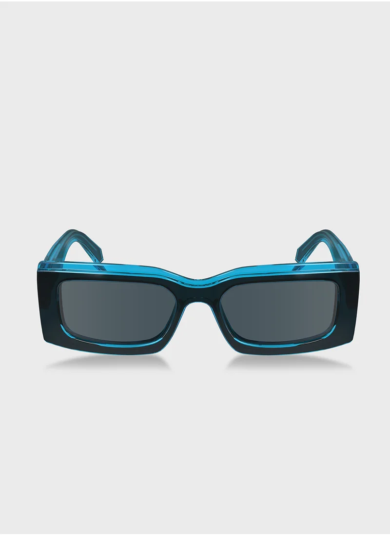 كالفن كلاين جينز Modified Rectangle Sunglasses