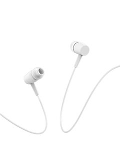 Recci Wireless Earbuds Fixed Wearing Suitable For Ear Channels And Slip Resistant, 3.5mm Port, TPE Wire Length 120cm, WhiteREP-L06  - Image 4