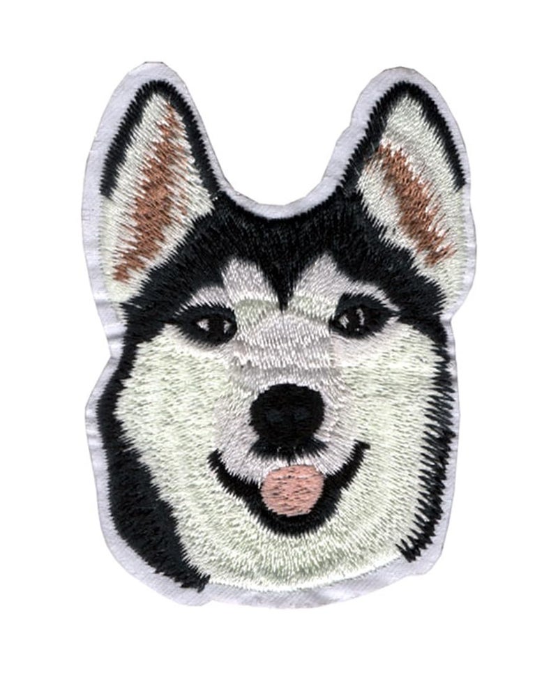 Generic Dog Animal Applique Embroidered Sew-on Patch ; Size: 8.5cm x 6cm for Jackets, Caps, T-Shirts, Bags, Jeans, Pants, Outdoor Clothing ; Imported from Malaysia (1 Piece). (Code: S-13)  - Image 1