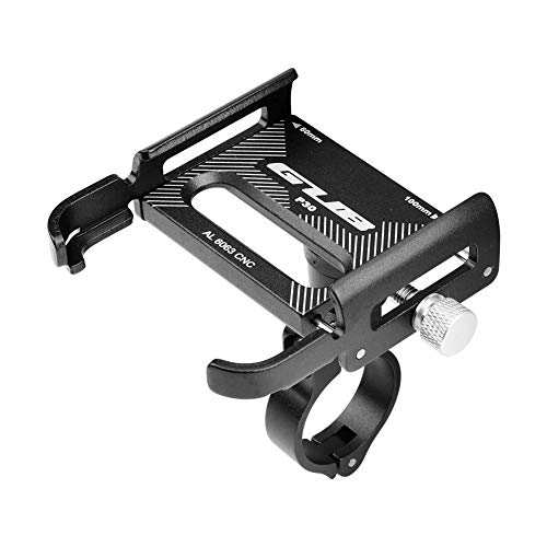 GUB P30 Aluminum Bike Phone Holder for 3.5" to 7.5" Device Bicycle Phone Stand Scooter Moto Mount Support Handlebar Clips (Black) - Image 4