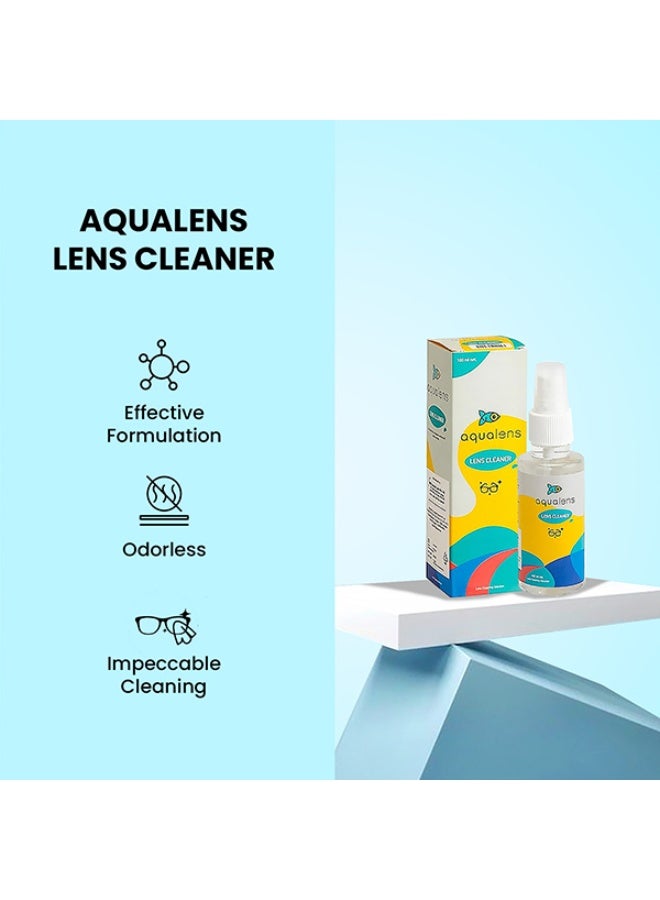 Aqualens Spectacle Lens Cleaner 100ML - Image 2