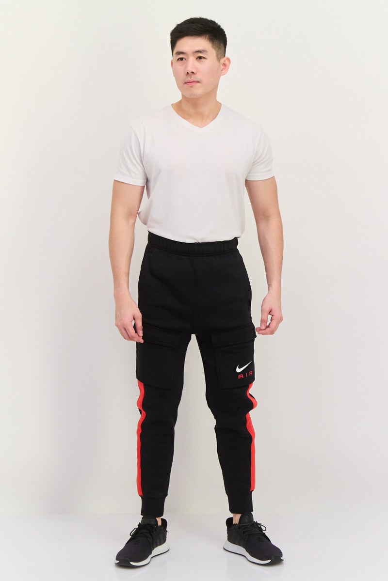 Nike Men Sportswear Fit Brand Logo Training Sweatpants, Black  - Image 4