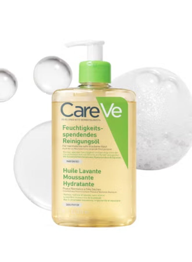 Moisturizing Cleansing Oil with Ceramides & Hyaluronic Acid Face Wash 473ml - Image 1