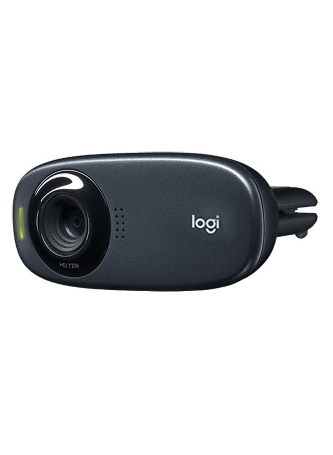 Logitech C310 HD Webcam Black - Image 4