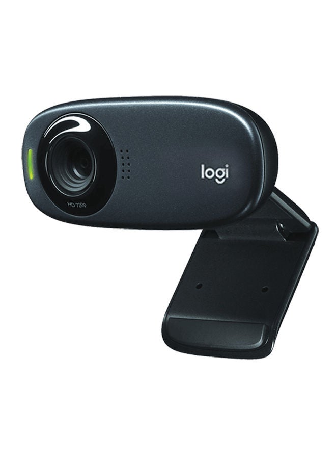 Logitech C310 HD Webcam Black - Image 3