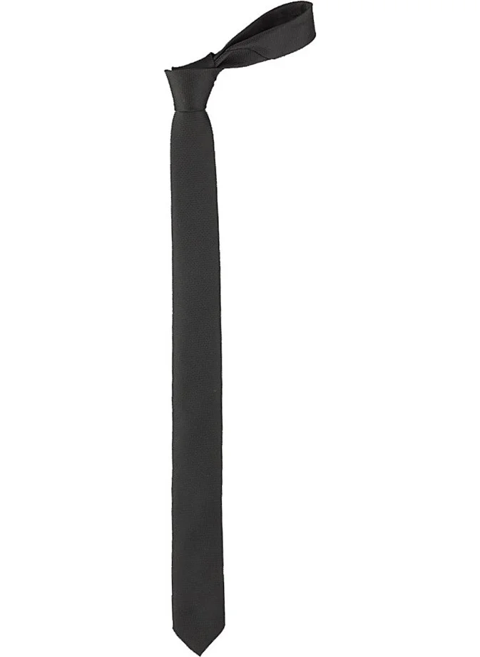 Tudors Fine Patterned Black Men's Tie