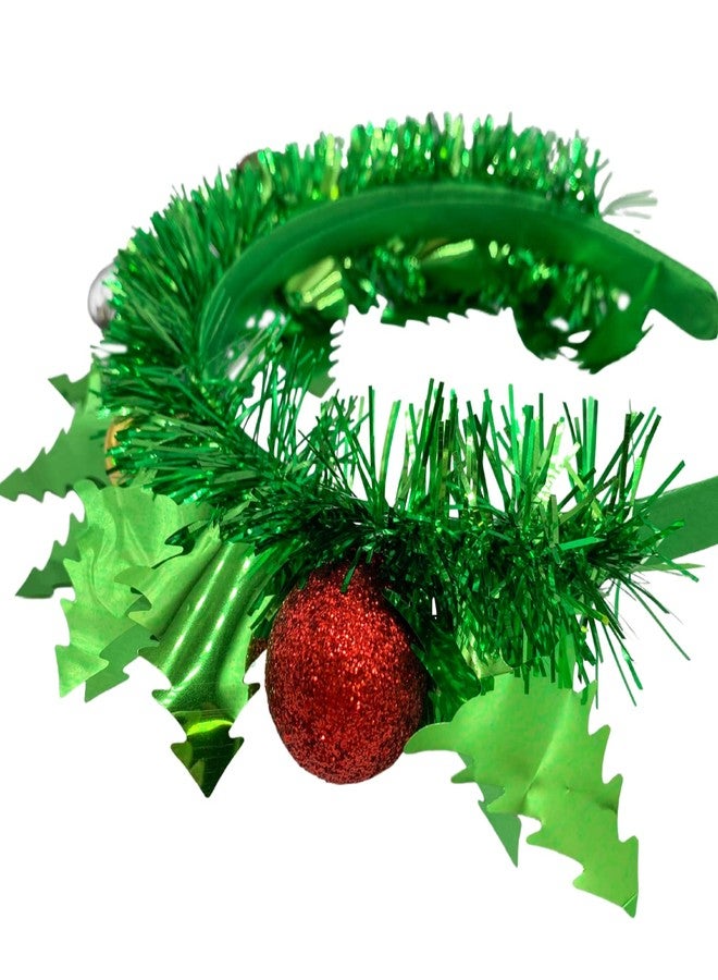 Needzo Colorful Christmas Headband, Festive Holiday Party Accessory for Women or Girls, One Size Fits Most (Tinsel) - Image 5