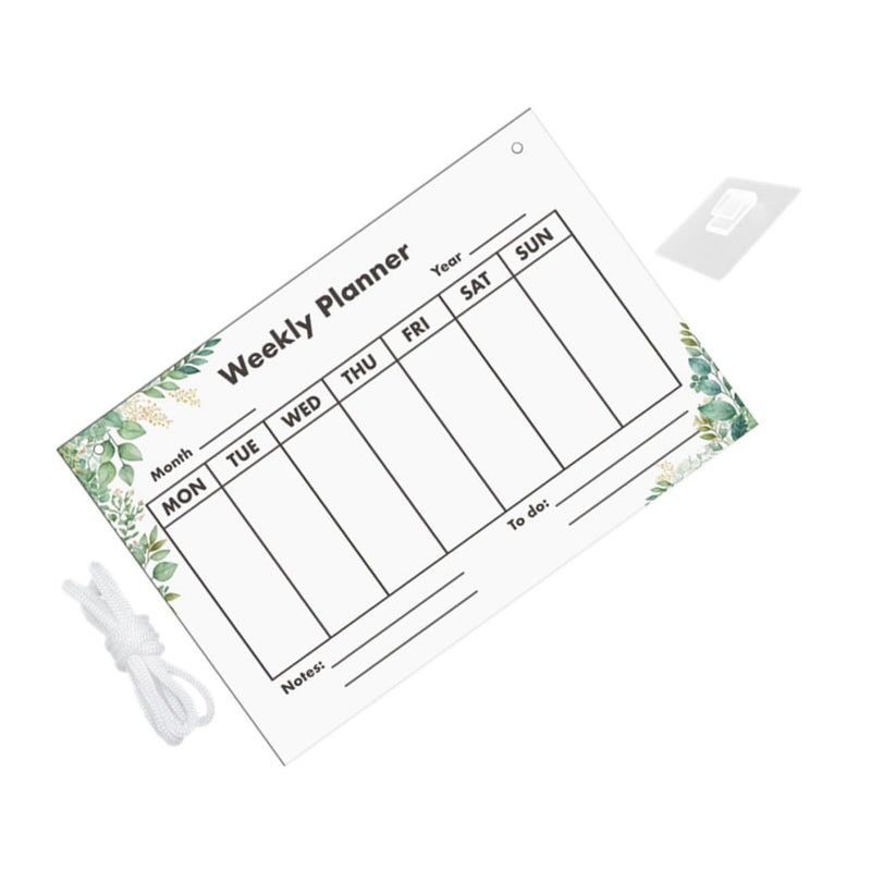 Acrylic Memo Board For Home Office Notes Messages Ideas Non Toxic Material - Image 2