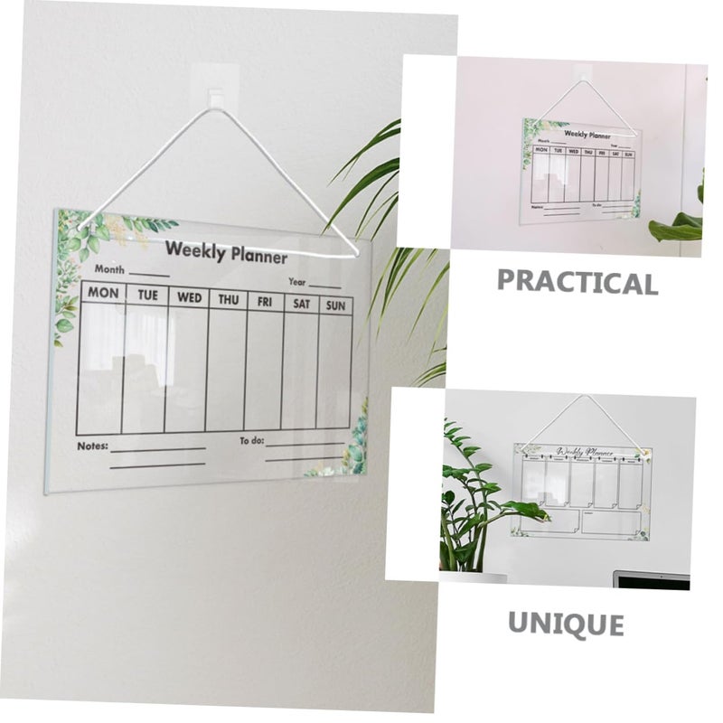 Acrylic Memo Board For Home Office Notes Messages Ideas Non Toxic Material - Image 5