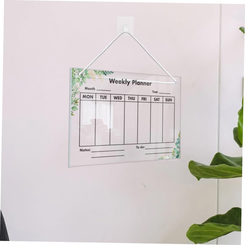 Acrylic Memo Board For Home Office Notes Messages Ideas Non Toxic Material - Image 3
