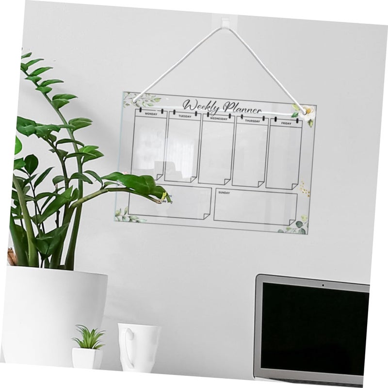 Acrylic Memo Board For Home Office Notes Messages Ideas Non Toxic Material - Image 4