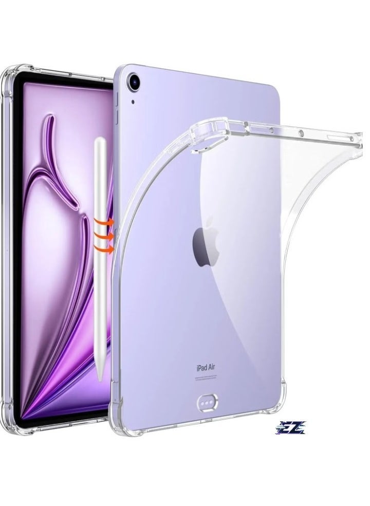 ELTRAZONE iPad Air 13 2024 13 Inch Case – Shockproof Tablet Protective Case with Four Corner Anti-Fall Airbags, Slim Silicone Anti-Drop Cover for iPad Air 2024 6th Generation – Durable, Lightweight, and Drop-Proof Protection - Image 1