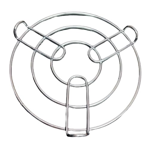 DELTA Stainless Steel Trivet Set of 4 Steel Pot, Cooker, Donga Stands Heat Resistant Hot Plate Dishes Holder Trivet Set Rack Stand | Pack of 4 - Image 2